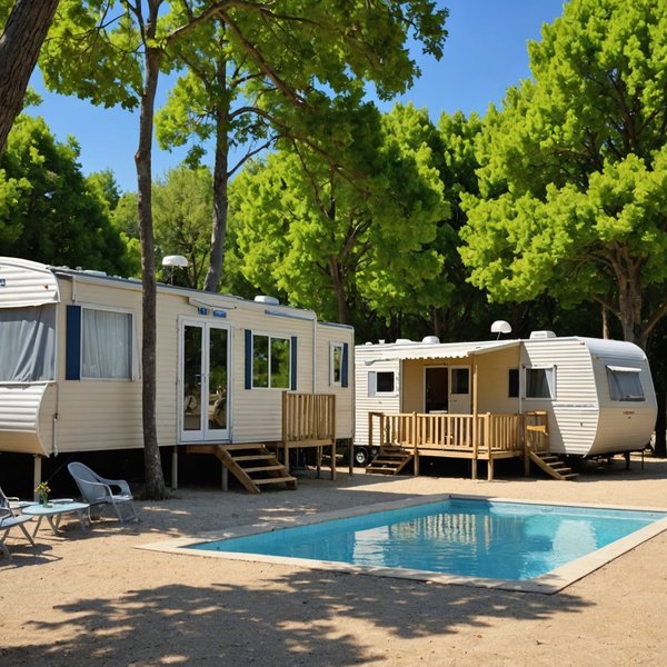 Top Camping Familial en Vendée : Location de Mobil-Homes, Grand Emplacements Ombragés et Piscine Chauffée