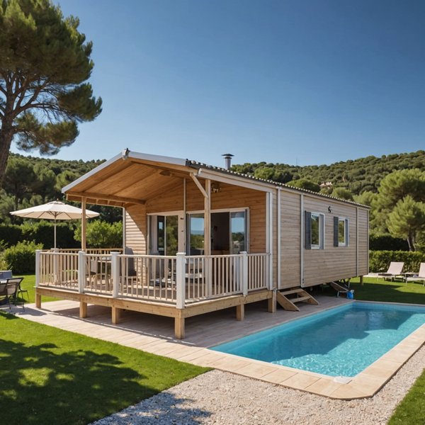 Vacances de Prestige dans le Var : Découvrez le Luxe d'un Mobil-Home Confortable et Élégant