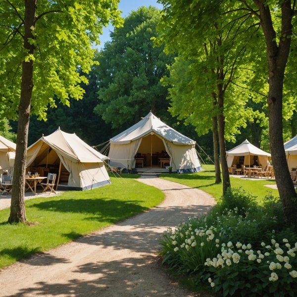 Découvrez le Secret pour Trouver le Meilleur Emplacement dans un Camping Calme près du Puy du Fou